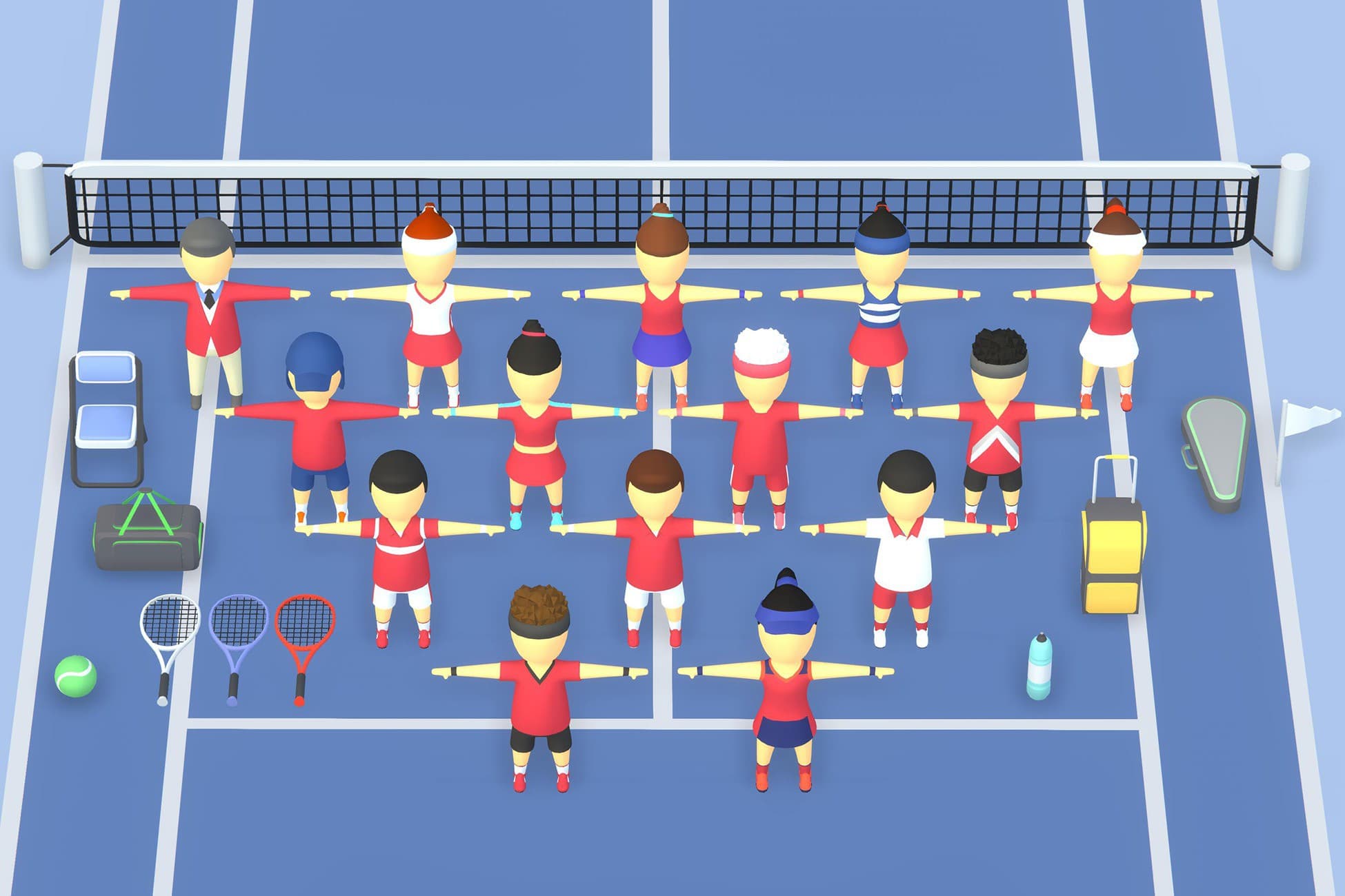 Hyper Casual Tennis